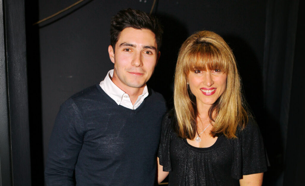 Jared Daperis (Class of 2007) with Louise Daly (Director of Cats, 2013)