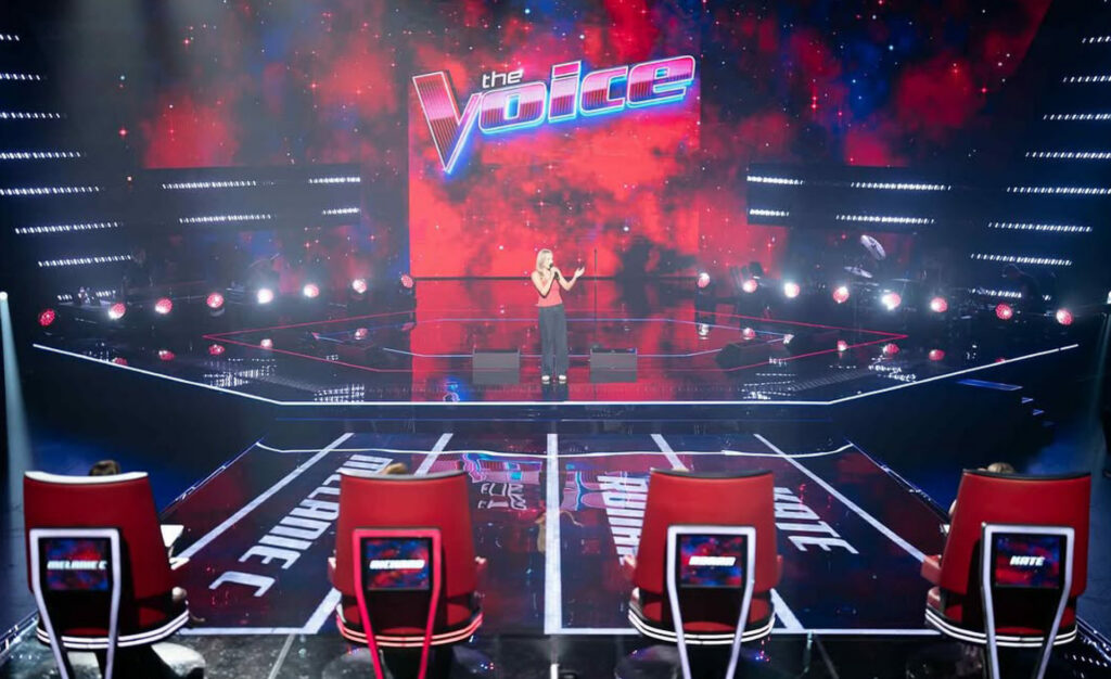 Gemma Hollingsworth (Class of 2023) performing in Season 14 of The Voice Australia