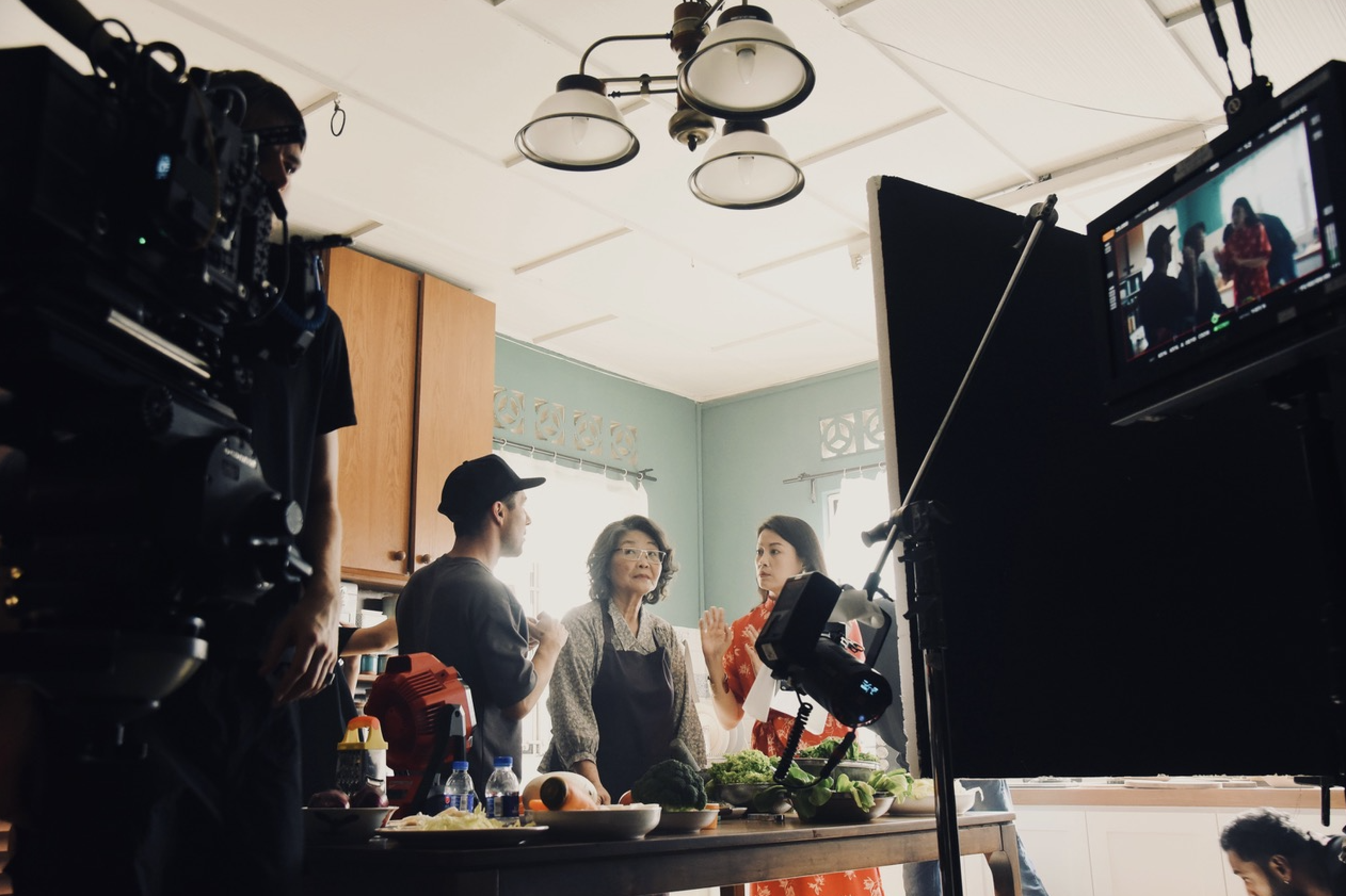 Jared directing "Flavours That Bind," a global brand campaign for Lee Kum Kee